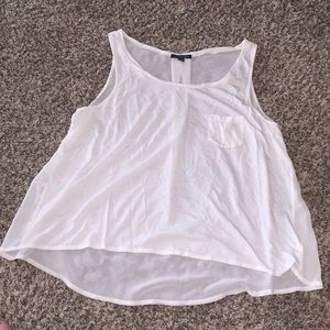White Hi-Lo tank